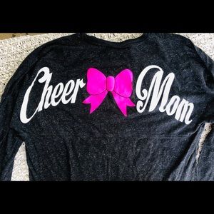 Cheer mom jersey tee